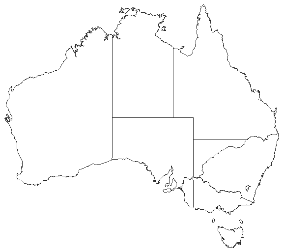 Australian distribution of Agriocnemis femina