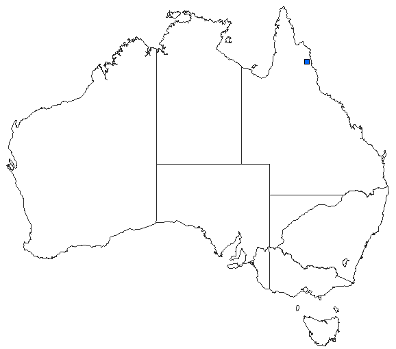 Australian distribution of Austrophya monteithorum