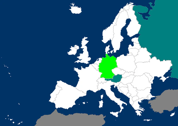 Distribution map Coenagrion hylas