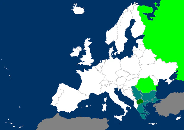 Distribution map Cordulegaster insignis