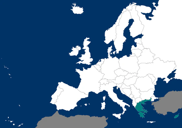 Distribution map Orthetrum taeniolatum
