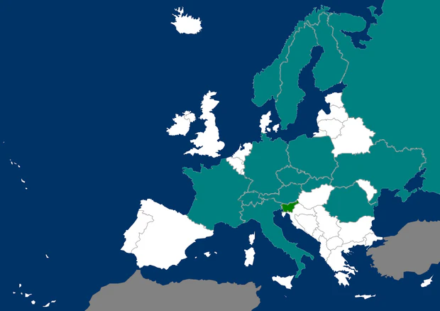 Distribution map Somatochlora alpestris